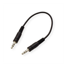 ROLINE 3.5mm Cable, M-M 0.2 m audio cable ROLINE 3.5mm Cable, M-M 0.2 m audio cable