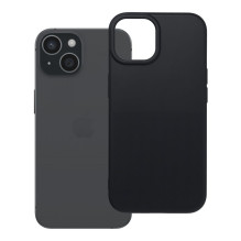 iPhone 15 dėklas „Easy Dual“, juodas iPhone 15 dėklas „Easy Dual“, juodas