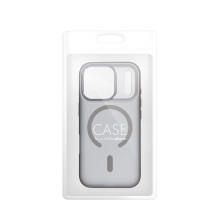 Case for iPhone 17 Pro / 18 Pro Flexline Mag Cover compatible with MagSafe gray Case for iPhone 17 Pro / 18 Pro Flexline Mag Cover compatible with MagSafe gray