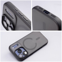 Case for iPhone 17 Pro / 18 Pro Flexline Mag Cover compatible with MagSafe black Case for iPhone 17 Pro / 18 Pro Flexline Mag Cover compatible with MagSafe black