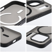 Case for iPhone 17 Pro / 18 Pro Flexline Mag Cover compatible with MagSafe black Case for iPhone 17 Pro / 18 Pro Flexline Mag Cover compatible with MagSafe black