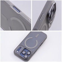 Case for iPhone 17 Pro Max / 18 Pro Max Flexline Mag Cover compatible with MagSafe gray Case for iPhone 17 Pro Max / 18 Pro Max Flexline Mag Cover compatible with MagSafe gray