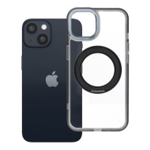 „iPhone 14“ dėklas su apvaliu stovu, suderinamas su „MagSafe“, juodas „iPhone 14“ dėklas su apvaliu stovu, suderinamas su „MagSafe“, juodas