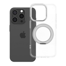 „iPhone 15 PRO“ dėklas su apvaliu stovu, suderinamas su „MagSafe“ ir permatomu dangteliu „iPhone 15 PRO“ dėklas su apvaliu stovu, suderinamas su „MagSafe“ ir permatomu dangteliu