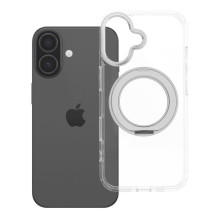 „iPhone 17“ dėklas su apvaliu stovu, suderinamas su „MagSafe“ ir permatomu rėmeliu „iPhone 17“ dėklas su apvaliu stovu, suderinamas su „MagSafe“ ir permatomu rėmeliu
