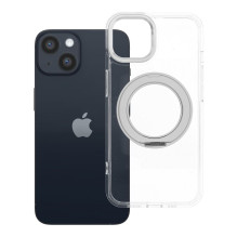 „iPhone 14“ dėklas su apvaliu stovu, suderinamas su „MagSafe“, permatomas „iPhone 14“ dėklas su apvaliu stovu, suderinamas su „MagSafe“, permatomas