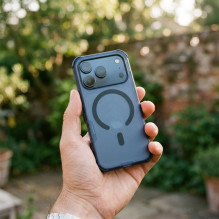Case for iPhone 17 Forcell F-Protect BumperX Premium compatible with MagSafe navy blue Case for iPhone 17 Forcell F-Protect BumperX Premium compatible with MagSafe navy blue
