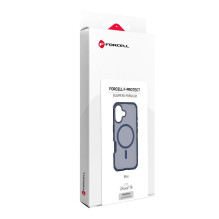 Case for iPhone 16 Forcell F-Protect BumperX Premium compatible with MagSafe navy blue Case for iPhone 16 Forcell F-Protect BumperX Premium compatible with MagSafe navy blue