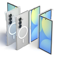 SPIGEN dėklas AIRSKIN ZERO, suderinamas su „MagSafe“ SAMSUNG GALAXY Z FOLD 8 ULTRA skaidrus / baltas SPIGEN dėklas AIRSKIN ZERO, suderinamas su „MagSafe“ SAMSUNG GALAXY Z FOLD 8 ULTRA skaidrus / baltas
