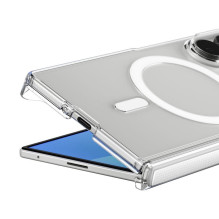 SPIGEN dėklas AIRSKIN ZERO, suderinamas su „MagSafe“ SAMSUNG GALAXY Z FOLD 8 ULTRA skaidrus / baltas SPIGEN dėklas AIRSKIN ZERO, suderinamas su „MagSafe“ SAMSUNG GALAXY Z FOLD 8 ULTRA skaidrus / baltas