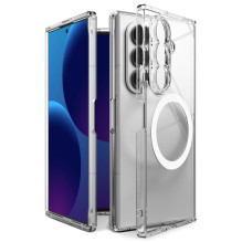 RINGKE dėklas FUSION MAGNETIC, suderinamas su „MagSafe“, skirtas SAMSUNG GALAXY Z FOLD 8 ULTRA, skaidrus RINGKE dėklas FUSION MAGNETIC, suderinamas su „MagSafe“, skirtas SAMSUNG GALAXY Z FOLD 8 ULTRA, skaidrus