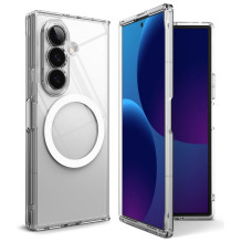 RINGKE dėklas FUSION MAGNETIC, suderinamas su „MagSafe“, skirtas SAMSUNG GALAXY Z FOLD 8 ULTRA, skaidrus RINGKE dėklas FUSION MAGNETIC, suderinamas su „MagSafe“, skirtas SAMSUNG GALAXY Z FOLD 8 ULTRA, skaidrus