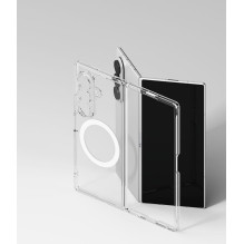 RINGKE dėklas FUSION MAGNETIC, suderinamas su „MagSafe“, skirtas SAMSUNG GALAXY Z FOLD 8 ULTRA, skaidrus RINGKE dėklas FUSION MAGNETIC, suderinamas su „MagSafe“, skirtas SAMSUNG GALAXY Z FOLD 8 ULTRA, skaidrus
