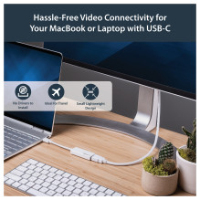 StarTech.com CDP2HD4K60W USB graphics adapter
