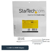 StarTech.com CDP2HD4K60W USB graphics adapter