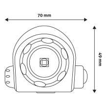 Entac EHL-ZOOM-5W-ALU flashlight