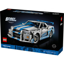 LEGO Technic 2 Fast 2 Furious Nissan Skyline GT-R (R34) Flitzer 42210