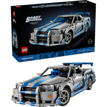 LEGO Technic 2 Fast 2 Furious Nissan Skyline GT-R (R34) Flitzer 42210