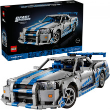 LEGO Technic 2 Fast 2 Furious Nissan Skyline GT-R (R34) Flitzer 42210
