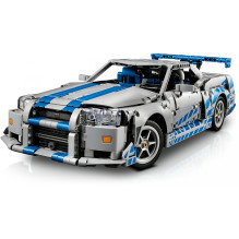 LEGO Technic 2 Fast 2 Furious Nissan Skyline GT-R (R34) Flitzer 42210