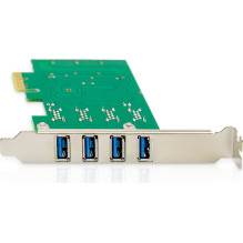 DIGITUS PCI Expr Card 4x USB 3.0 incl. LP