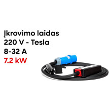 Charging cable for Tesla car from USA ( 32A, 1 phase 7.2 kW)