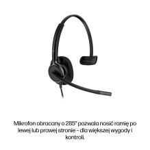 HP Poly Mission 415 Monaural USB Wired Headset Classic HP Poly Mission 415 Monaural USB Wired Headset Classic
