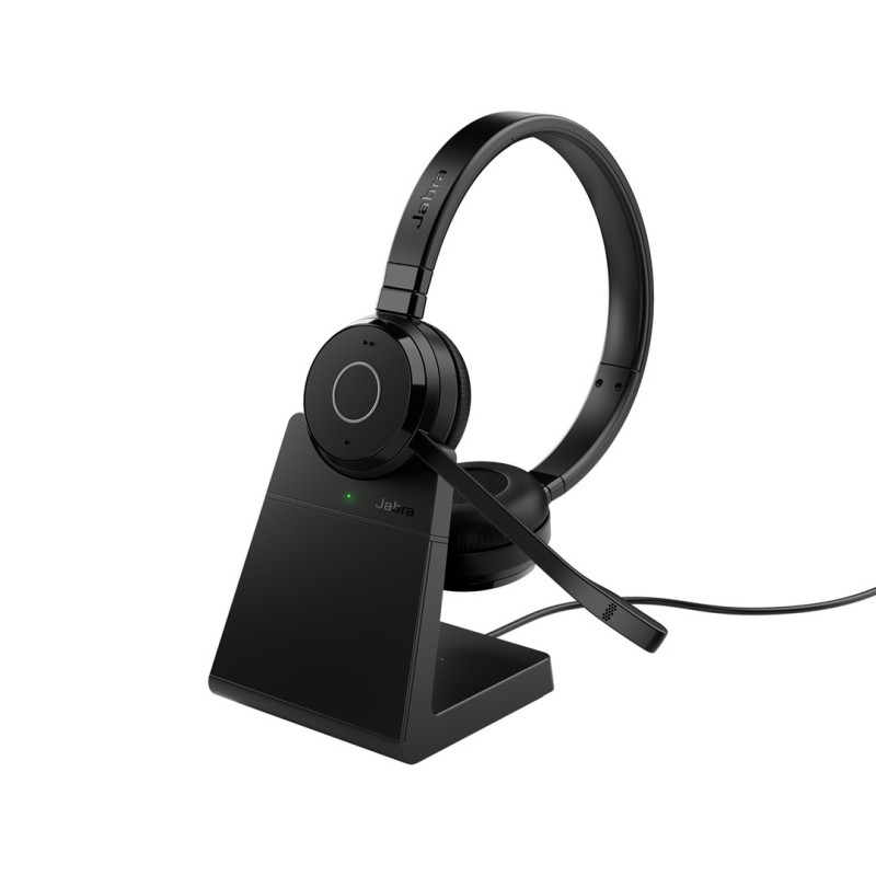 Jabra Evolve 65 TE - Link390a MS Stereo (įskaitant stovą)
