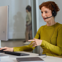 HP Poly Mission 415 Monaural USB Wired Headset HP Poly Mission 415 Monaural USB Wired Headset