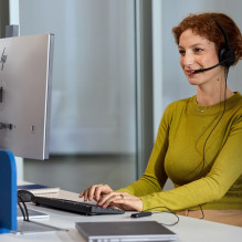 HP Poly Mission 415 Monaural USB Wired Headset HP Poly Mission 415 Monaural USB Wired Headset
