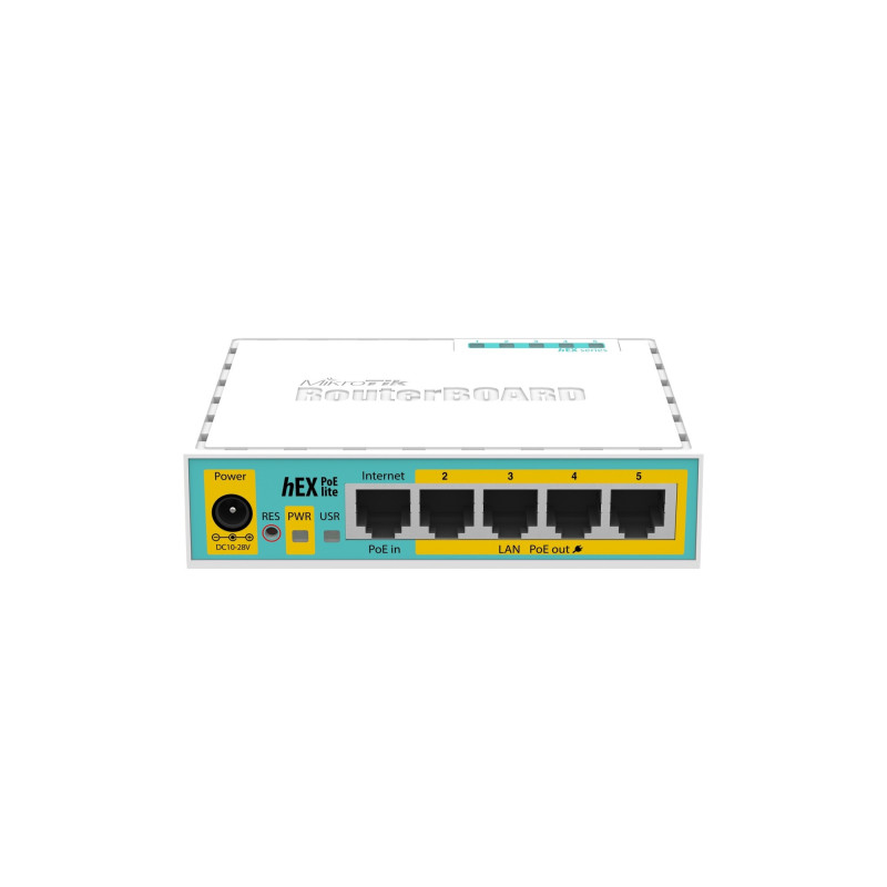 Router 5 ports MikroTik hEX PoE lite RB750UPr2