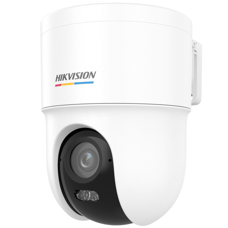 Valdoma kamera Hikvision DS-2CD1F47G3H-LIUF / SX F2.8 (balta, 4 MP, ColorVu, 30 m IR+LED , Auto Tracking, aktyvus atbaid