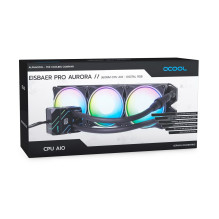 Procesoriaus Aušintuvas - Alphacool Eisbaer Pro Aurora 360 Vientisas Skysčio Procesoriaus Aušintuvas Juodas, Baltas Procesoriaus Aušintuvas - Alphacool Eisbaer Pro Aurora 360 Vientisas Skysčio Procesoriaus Aušintuvas Juodas, Baltas