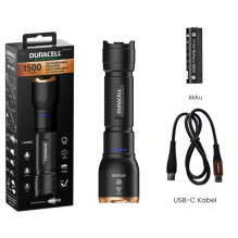 Žibintuvėlis - Duracell DF1500R Žibintuvėlis, 1 500 lm, Juodas Žibintuvėlis - Duracell DF1500R Žibintuvėlis, 1 500 lm, Juodas