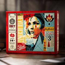 Dėlionė - Theory11 OBEY 1000 Dalių Dėlionė, Įvairiaspalvė