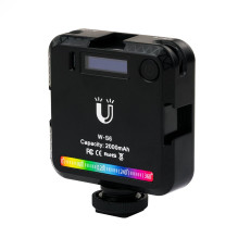 LED Šviesa - VRIG W-S6 2500-9000K RGB Reguliuojamo Spalvos Temperatūra LED Šviesa - VRIG W-S6 2500-9000K RGB Reguliuojamo Spalvos Temperatūra