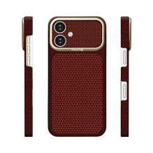 Evelatus Apple iPhone 17 Carbon Premium Edition MagSafe case Burgundy Evelatus Apple iPhone 17 Carbon Premium Edition MagSafe case Burgundy