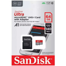 Sandisk Micro SDXC 64GB Class 10 UHS-I SDSQUAB-064G-GN6MA Sandisk Micro SDXC 64GB Class 10 UHS-I SDSQUAB-064G-GN6MA