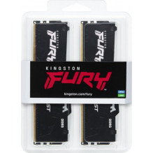 „Kingston Fury Beast RGB“ 2x8GB DDR5 6000MHz UDIMM KF560C36BBEAK2-16 DIMM atmintis „Kingston Fury Beast RGB“ 2x8GB DDR5 6000MHz UDIMM KF560C36BBEAK2-16 DIMM atmintis