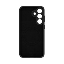 Evelatus Samsung Galaxy S26 FE Premium Magnetic Soft Touch Silicone Case Black