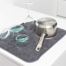 Dish dryer Brabantia, 40 cm x 47 cm x 1 cm, grey Dish dryer Brabantia, 40 cm x 47 cm x 1 cm, grey