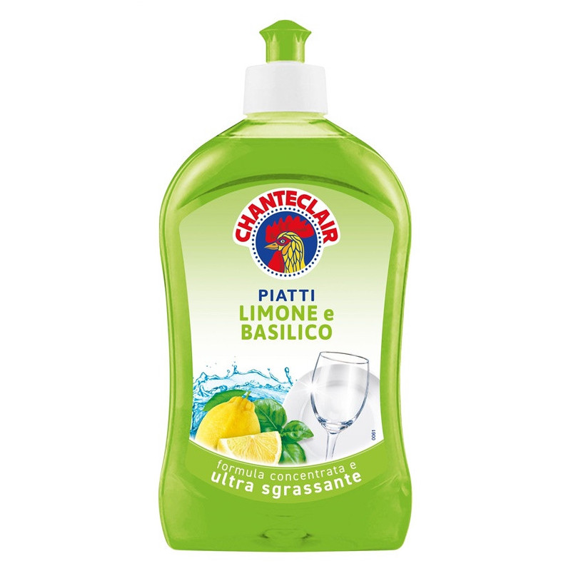 Dishwashing Liquid CHANTE CLAIR Lemon and Basil, 0.5 l