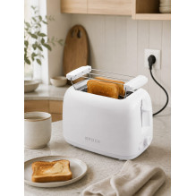 Brock BT 1008 WH Toaster 650-750W, White Brock BT 1008 WH Toaster 650-750W, White