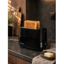 Brock BT 1005 BK Toaster 800W, Black