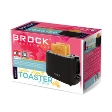 Brock BT 1007 BK 2 Slices Toaster 650-700W, Black