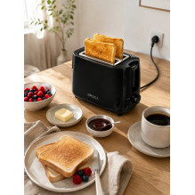 Brock BT 1007 BK 2 Slices Toaster 650-700W, Black