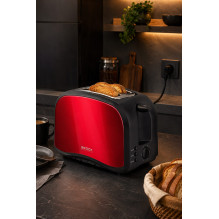 Brock BT 1002 RD Toaster 800W, Red Brock BT 1002 RD Toaster 800W, Red
