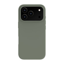 Evelatus Apple iPhone 18 Pro Premium Magsafe Soft Touch Silicone Case Dark Olive