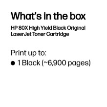 Toner HP 80X Black Original (CF280X)