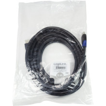 Logilink HDMI-Kabel Ethernet High Speed. 4K2K / 60Hz.5.00m sw. bulk Logilink HDMI-Kabel Ethernet High Speed. 4K2K / 60Hz.5.00m sw. bulk